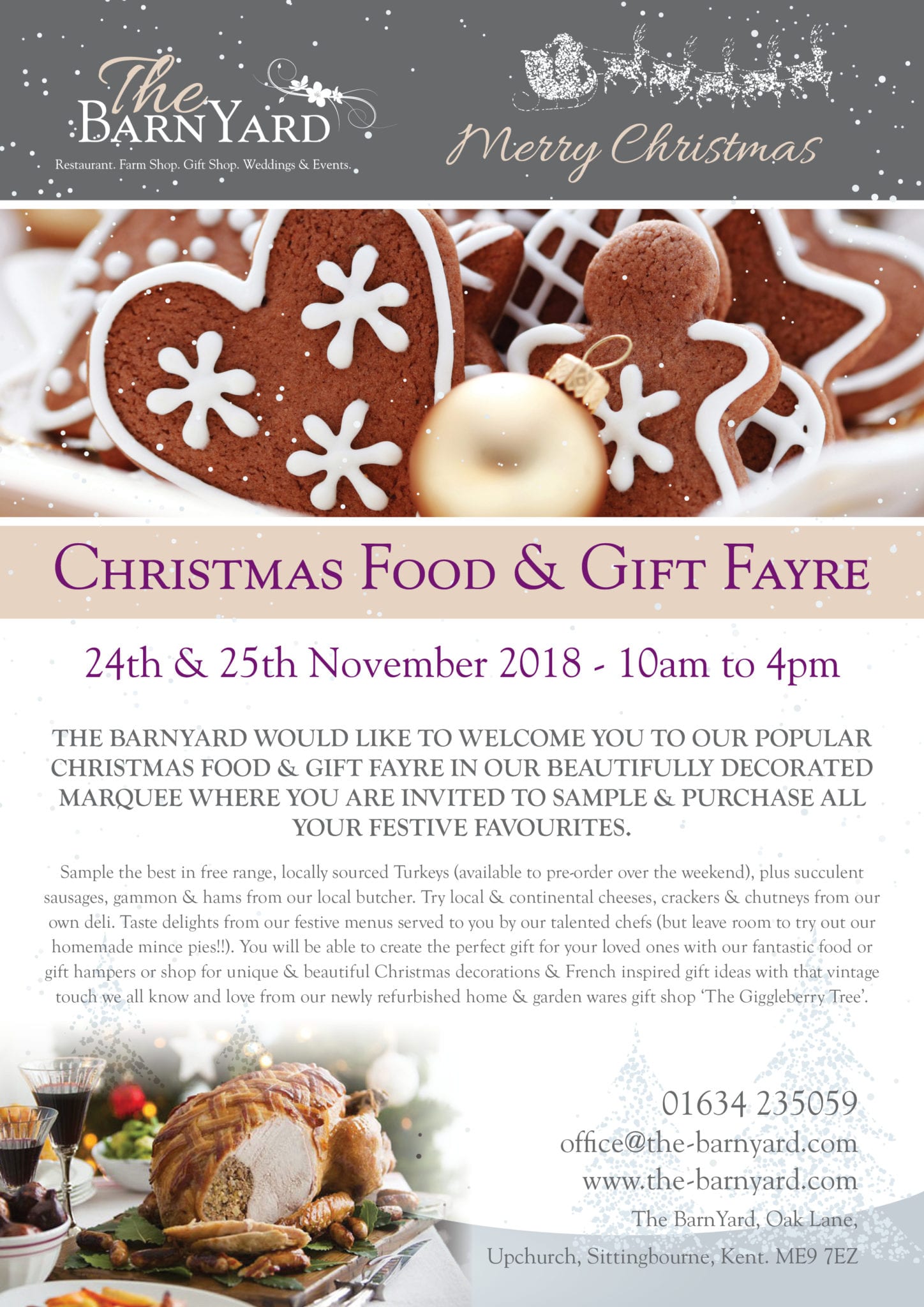 Christmas Food & Fayre Flyer